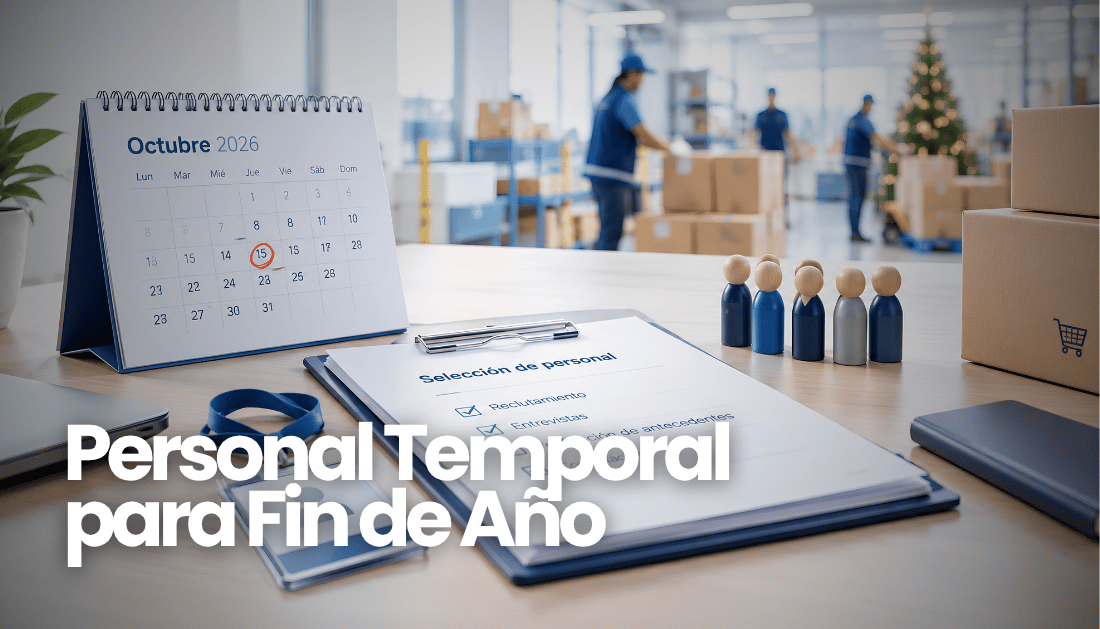 Personal Temporal para Fin de Año